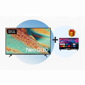 SAMSUNG GQ85QN85FAUXZG, QLED-Fernseher (214 cm (85 Zoll), silber, UltraHD/4K, Neo-QLED, Mini-LED, PVR, 100Hz Panel)