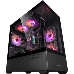 ALTERNATE Gaming-PC Special Edition • RTX 4060 • AMD Ryzen™ 5 5600 • 32 GB RAM (schwarz/transparent, Windows 11 Home)