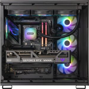 ALTERNATE Gaming-PC Window Edition • RTX 5090 • Intel® Core™ Ultra 9 285K • 64 GB RAM (schwarz/transparent, Windows 11 Home)