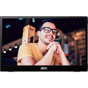 AOC 16T3EA, LED-Monitor (39.6 cm (15.6 Zoll), schwarz, Full HD, USB-C)