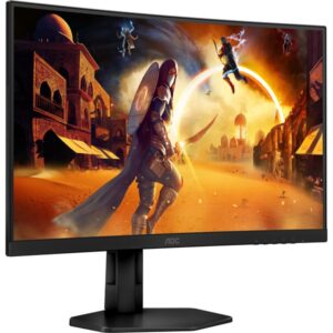 AOC C27G4ZXU, Gaming-Monitor (68.5 cm (27 Zoll), schwarz (matt), FullHD, Fast-VA, Curved, USB-Hub, 280Hz Panel)