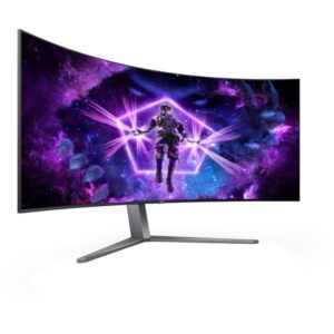AOC OLED AGON PRO AG456UCZD, Gaming-Monitor (113 cm (44.5 Zoll), schwarz, WQHD, OLED, Curved, G-Sync kompatibel, Adaptive-Sync, 240Hz Panel)
