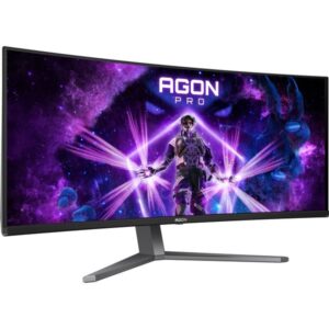 AOC OLED Agon PRO AG346UCD, Gaming-Monitor (86.4 cm (34 Zoll), dunkelgrau/schwarz, WQHD, QD-OLED, Curved, USB Hub, 175Hz Panel)