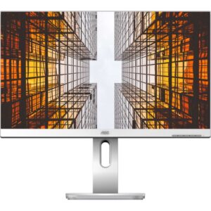AOC X24P1/GR, LED-Monitor (61 cm (24 Zoll), silber, WUXGA, IPS, 60 Hz, HDMI)