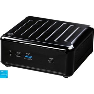 ASRock NUC BOX-J6412, Barebone (schwarz, ohne Betriebssystem)