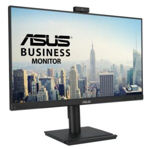 ASUS BE249QFK Videokonferenzmonitor, LED-Monitor (60.5 cm (23.8 Zoll), schwarz, FullHD, IPS, Webcam, Mikrofon, 100Hz Panel)