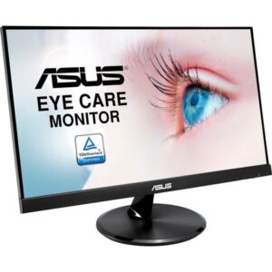ASUS Eye Care VP229HF, Gaming-Monitor (54.5 cm (21.4 Zoll), schwarz, FullHD, IPS, Adaptive-Sync, 100Hz Panel)