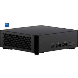 ASUS NUC 14 Pro Slim Kit RNUC14RVKI300002I, Barebone (schwarz, ohne Betriebssystem)
