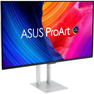 ASUS ProArt PA32UCDM, OLED-Monitor (80 cm (31.5 Zoll), silber, UltraHD/4K, Thunderbolt 4, USB-Hub, 240Hz Panel)