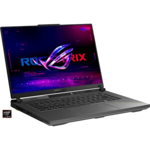 ASUS ROG Strix G16 (G614FR-S5034W), Gaming-Notebook (grau/neon-grün, AMD Ryzen 9 9955HX, NVIDIA GeForce RTX 5070 Ti, 32 GB DDR5, 1 TB (1 TB SSD), Windows 11 Home)