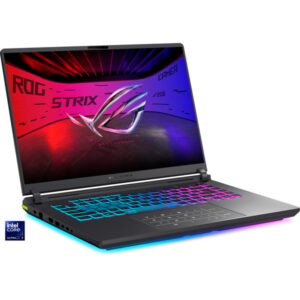 ASUS ROG Strix G16 (G615LR-RV052W), Gaming-Notebook (grau/neon-grün, Intel® Core™ Ultra 7 255HX, NVIDIA GeForce RTX 5070 Ti, 32 GB DDR5, 1 TB (1 TB SSD), Windows 11 Home)