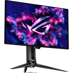 ASUS ROG Swift OLED PG27UCDM, Gaming-Monitor (68.6 cm (26.5 Zoll), schwarz, UltraHD/4K, QD-OLED, AMD FreeSync Premium Pro, G-SYNC kompatibel, 240Hz Panel)