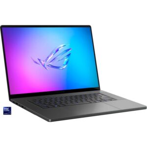 ASUS ROG Zephyrus G16 (GU605CW-QR185W), Gaming-Notebook (grau, Intel® Core™ Ultra 9 285H, NVIDIA GeForce RTX 5080, 32 GB LPDDR5X, 1 TB (1 TB SSD), Windows 11 Pro)