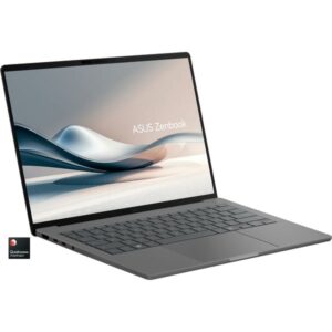 ASUS Zenbook A14 (UX3407RA-QD010W), Notebook (grau, Qualcomm Snapdragon X Elite X1E-78-100, Qualcomm Adreno GPU, 32 GB LPDDR5X, 1 TB (1 TB SSD), Windows 11 Home)