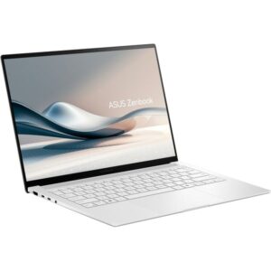 ASUS Zenbook S14 OLED (UX5406SA-PV030W), Notebook (weiß, Intel® Core™ Ultra 7 258V, Intel® Arc™ Graphics, 32 GB LPDDR5X, 1 TB (1 TB SSD), Windows 11 Home)