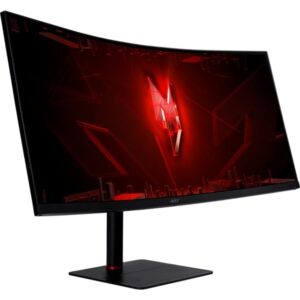 Acer Nitro XV345CURV3, Gaming-Monitor (86 cm (34 Zoll), schwarz, QHD, VA, USB-C, KVM Switch, Curved, 180Hz Panel)