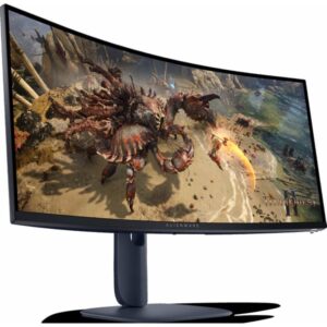 Alienware Alienware AW3425DWM, Gaming-Monitor (86.4 cm (34 Zoll), schwarz, WQHD, VA, Curved, AMD FreeSync, AdaptiveSync, 180Hz Panel)