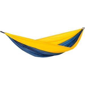 Amazonas Adventure Hammock XXL nemo AZ-1030420, Camping-Hängematte (gelb/blau)