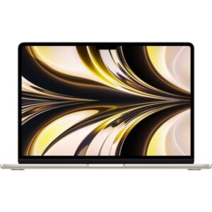 Apple MacBook Air 34,5 cm (13,6"), Notebook (champagner, 16 GB, 256 GB (256 GB SSD), Polarstern, M2, 8-Core GPU, macOS, Deutsch)