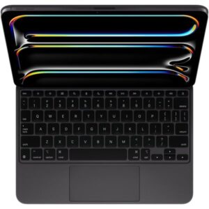 Apple Magic Keyboard für 11" iPad Pro (M4), Tastatur (schwarz, US-Layout, Scherenmechanik)