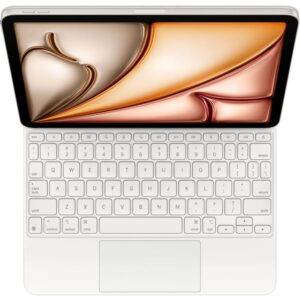 Apple Magic Keyboard für das 11" iPad Air (M3), Tastatur (weiß, DE-Layout, Scherenmechanik)