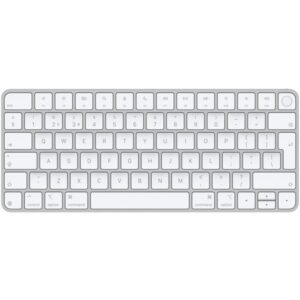 Apple Magic Keyboard mit Touch ID, Tastatur (silber/weiß, UK-Layout, für Mac Modelle mit Apple Chip)