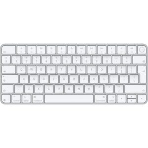 Apple Magic Keyboard mit Touch ID, Tastatur (silber/weiß, UK-Layout, für Mac Modelle mit Apple Chip)