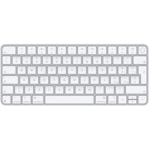 Apple Magic Keyboard mit Touch ID, Tastatur (silber/weiß, IT-Layout, für Mac Modelle mit Apple Chip)
