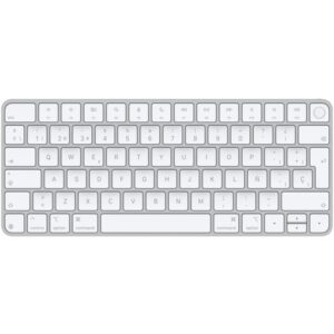 Apple Magic Keyboard mit Touch ID, Tastatur (silber/weiß, ES-Layout, für Mac Modelle mit Apple Chip)