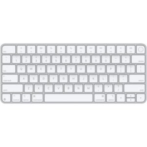 Apple Magic Keyboard mit Touch ID, Tastatur (silber/weiß, US-Layout, für Mac Modelle mit Apple Chip)