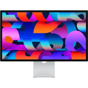 Apple Studio Display, LED-Monitor (68.3 cm (27 Zoll), silber, Vesa Mount Adapter, Nanotexturglas, 5K Retina, Webcam)