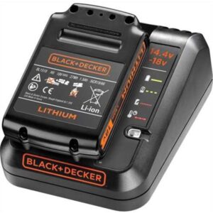 BLACK+DECKER 1A Ladegerät + 1.5Ah Li-Ion Akku (schwarz)