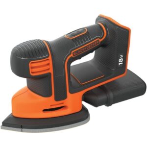 BLACK+DECKER Akku-Dreieckschleifer Mouse BDCDS18N, 18Volt, Deltaschleifer (orange/schwarz, ohne Akku und Ladegerät)