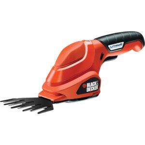 BLACK+DECKER Akku-Grasschere GSL200, 3,6Volt (orange, Li-Ion-Akku 1,3Ah)