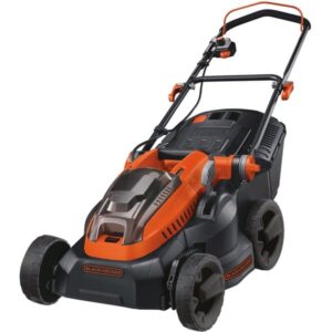 BLACK+DECKER Akku-Rasenmäher CLM3820L1, 36Volt (schwarz/orange, Li-Ionen Akku 2,0 Ah)