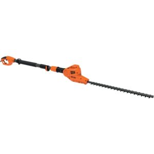 BLACK+DECKER Elektro-Stabheckenschere PH5551 (orange/schwarz, 550 Watt)