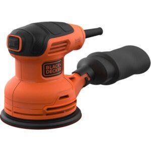 BLACK+DECKER Exzenterschleifer BEW210-QS (orange/schwarz, 230 Watt)