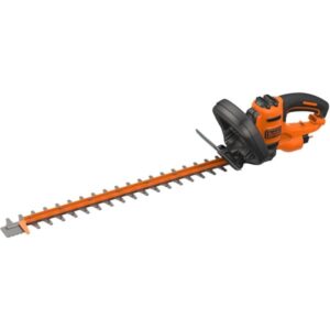 BLACK+DECKER Heckenschere BEHTS501 (orange/schwarz, 600 Watt)