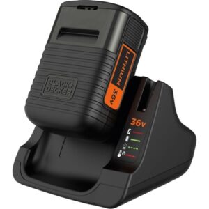 BLACK+DECKER Ladegerät + Akku BDC2A36-QW, 36Volt (schwarz)