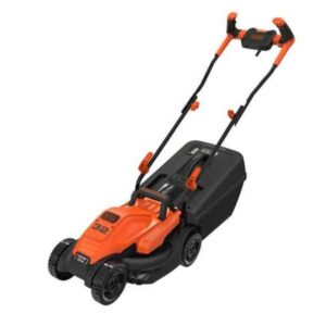 BLACK+DECKER Rasenmäher BEMW451BH-QS (orange/schwarz, 1.200 Watt)