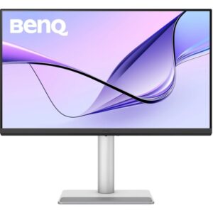 BenQ MA270U Grafik Monitor für MacBook, LED-Monitor (68.5 cm (27 Zoll), silber/schwarz, UltraHD/4K, IPS, USB-C)