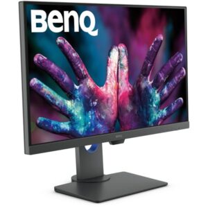BenQ PD2705Q, LED-Monitor (68.58 cm (27 Zoll), dunkelgrau, WQHD, IPS, HDMI, DisplayPort, USB-C)
