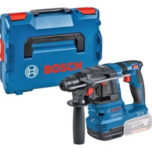 Bosch Akku-Bohrhammer GBH 18V-22 Professional solo, 18Volt (blau/schwarz, ohne Akku und Ladegerät, in L-BOXX)
