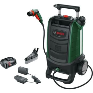 Bosch Akku-Druckreiniger Fontus (Gen2), 18Volt (grün/schwarz, Li-Ionen Akku 2,5Ah, POWER FOR ALL ALLIANCE)