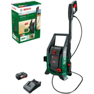 Bosch Akku-Hochdruckreiniger UniversalAquatak 36V-100, 36Volt (grün/schwarz, Li-Ionen Akku 4,0Ah, POWER FOR ALL)