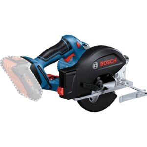 Bosch Akku-Metallkreissäge GKM 18V-50 Professional, Handkreissäge (blau/schwarz, 2x Li-Ionen Akku 5,0Ah, in L-BOXX)