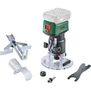 Bosch Akku-Oberfräse AdvancedTrimRouter 18V-8 (grün/schwarz, ohne Akku und Ladegerät, POWER FOR ALL ALLIANCE)