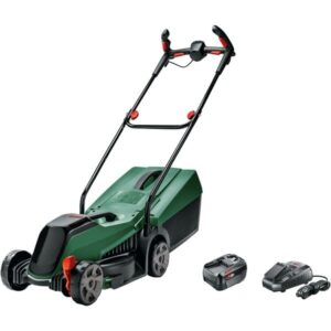 Bosch Akku-Rasenmäher CityMower 18V-32-300, 18Volt (grün/schwarz, Li-Ionen Akku 4,0Ah, POWER FOR ALL ALLIANCE)
