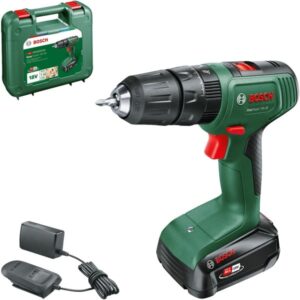Bosch Akku-Schlagbohrschrauber EasyImpact 18V-38 (grün/schwarz, Li-Ionen Akku 2,0Ah, Koffer, POWER FOR ALL ALLIANCE)