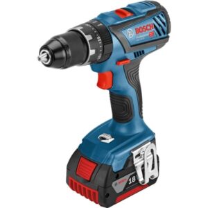 Bosch Akku-Schlagbohrschrauber GSB 18V-28 Professional, 18Volt (blau/schwarz, 2x Li-Ionen Akku 4,0Ah, L-BOXX)